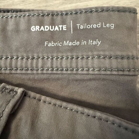New AG Adriano Goldschmied Graduate SUD Sueded Tailored Leg in Folkestone Grey S - Picture 8 of 9